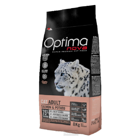 OPTIMAnova Cat Adult Salmon/Potato Grain-free - 2kg