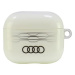 Pouzdro Audi IML Geometric Pattern AirPods 3 cover white AU-IMLAP3-A6/D3-WE (AU-IMLAP3-A6/D3-WE)