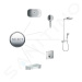 HANSGROHE Raindance Select E Sprchový set Showerpipe 300 s termostatem ShowerTablet Select, 3 pr