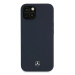 Mercedes MEHCP13SSILNA hard silikonové pouzdro iPhone 13 Mini 5.4" navy blue Silicone Line