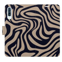 iSaprio Flip pouzdro Zebra Black 02 pro Samsung Galaxy A50