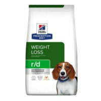 Hill's Prescription Diet r/d Regulace hmotnosti granule pro psy 4 kg + Množstevní sleva Od 2 ks 