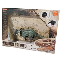 Cretaceous triceratops s pohyblivými končetinami 16 cm
