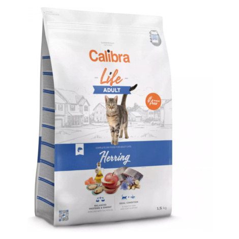 CALIBRA Life Adult Herring granule pro kočky 1,5 kg