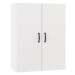 Shumee Závěsná skříňka - bílá, 69,5 × 34 × 90 cm, kompozitní dřevo