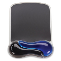 Kensington ergonomická gelová podložka pod myš Duo - modrá - 62401