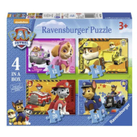 Ravensburger Puzzle Tlapková Patrola - Hrdinové 4v1 (12,16,20,24 dílků) MPK Toys CZ s.r.o.