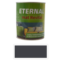 ETERNAL mat Revital - univerzální vodou ředitelná akrylátová barva 0.7 l Antracit RAL 7016