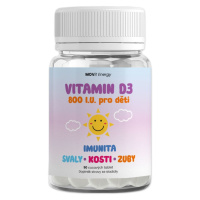 MOVit Energy Vitamin D3 800 I.U. pro děti 90 cucavých tablet