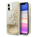 Kryt Guess GUHCN61LG4GGO iPhone 11 6,1" gold hardcase 4G Big Liquid Glitter (GUHCN61LG4GGO)