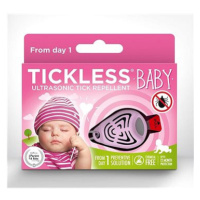 TickLess Baby Ultrazvukový odpuzovač klíšťat - růžový