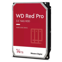 WD RED Pro NAS WD142KFGX 14TB SATAIII/600 512MB cache, 255 MB/s, CMR