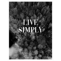 Ilustrace Live simply, Finlay & Noa, (30 x 40 cm)