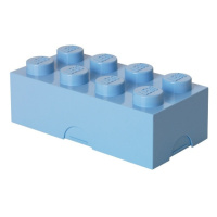 LEGO STORAGE - box na svačinu 100 x 200 x 75 mm - světle modrá