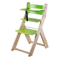 Rostoucí židle Wood Partner Luca Barva: lak/zelená