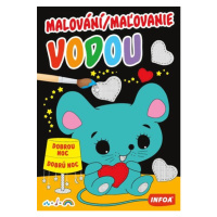 Malování / Maľovanie vodou - Dobrou noc / Dobrú noc