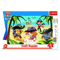 Trefl Puzzle Tlapková patrola - Pirátská výprava / 15 dílků Matyska a.s.