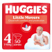 Huggies Little Movers 4 7-18 kg jednorázové plenky 50 ks