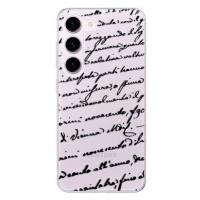 iSaprio Handwriting 01 pro black pro Samsung Galaxy S23 5G