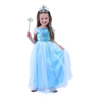 Rappa dětský kostým modrá princezna (M)