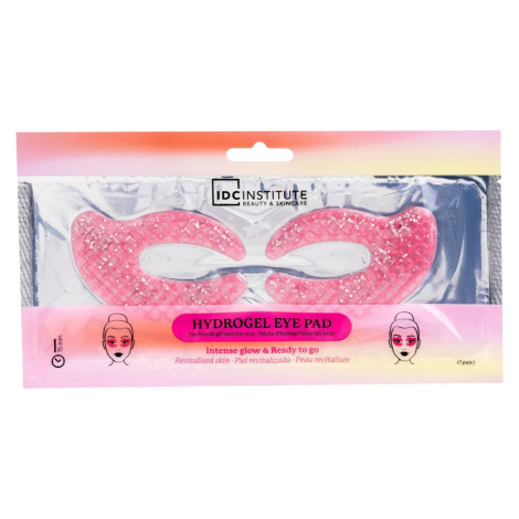 IDC Institute Třpytivá růžová maska na oční okolí 1 ks