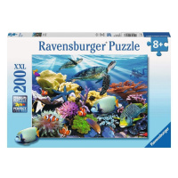 Ravensburger 12608 puzzle podmořský svět 200 xxl dílků