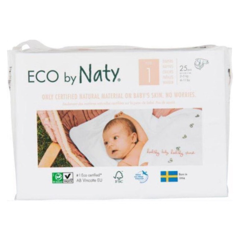 Naty Newborn 2-5 kg 25 ks Naty Nature Babycare