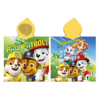 CARBOTEX - Bavlněné pončo 55/110cm Paw Patrol, PAW235001