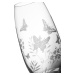 Diamante skleněná váza Butterfly Barrel 25 cm