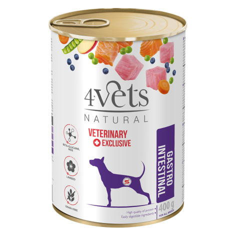 4Vets Natural Dog Gastro Intestinal 400 g - 12 x 400 g