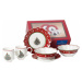 Vánoční snídaňový set pro 2 Toy's Delight, červený, 6ks - Villeroy & Boch