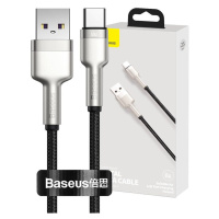 Baseus Kabel USB pro USB-C Baseus Cafule, 66 W, 0,25 m (černý)