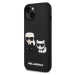 Karl Lagerfeld and Choupette 3D kryt iPhone 14 Plus černý