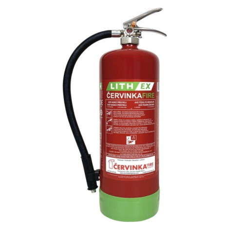 ČERVINKA Lith Ex hasicí přístroj 6l Aerosol vč. revize