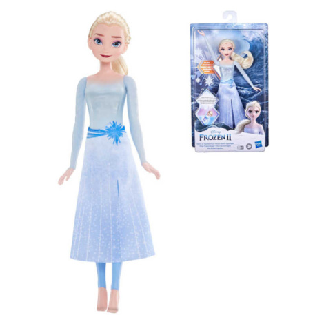 HASBRO Panenka Elsa vodní hrátky Frozen 2 (Ledové Království) na baterie Světlo
