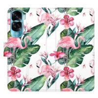 iSaprio Flip pouzdro Flamingos Pattern pro Honor 90 Lite 5G