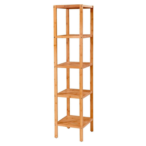 REGÁL DO KOUPELNY, bambus, přírodní barvy