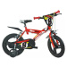 ACRA Dětské kolo Dino Bikes 163GLN červené chlapecké 16&quot; balanční kolečka