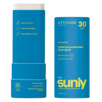 ATTITUDE Sunly Dětská tyčinka na obličej bez vůně SPF30 20 g