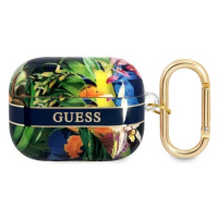 Guess GUAPHHFLB AirPods Pro cover blue Flower Strap Collection (GUAPHHFLB)