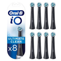 Oral-B iO Ultimate Clean Černé 8 ks