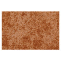 Associated Weavers koberce Metrážový koberec Panorama 84 oranžový - Kruh s obšitím cm