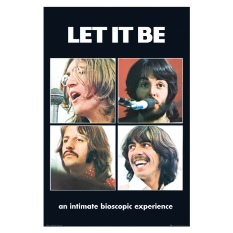 Plakát, Obraz - The Beatles - Let It Be, (61 x 91.5 cm) GB Eye