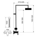 Novaservis Metalia Eco +  SETECO/TER,0 - sprchový termostatický úsporný set s horní sprchou a ru