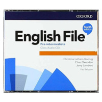 English File Pre-Intermediate Class Audio CDs /5/ (4th) - Christina Latham-Koenig