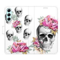 iSaprio flip pouzdro Crazy Skull pro Samsung Galaxy A34 5G