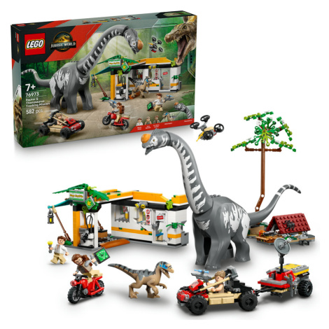 LEGO LEGO® Jurassic World 76973 Mise na sledování raptora a titanosaura