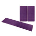 Hanse Home Kobercová sada Nasty 101150 Purple 3 díly: 70 × 140 cm (2 ×), 70 × 240 cm (1 ×)