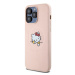 Zadní kryt Hello Kitty PU Kitty Asleep Logo MagSafe pro Apple iPhone 15 Pro Max, pink