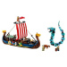 LEGO® Creator 3 v 1 31132 Vikingská loď a mořský had